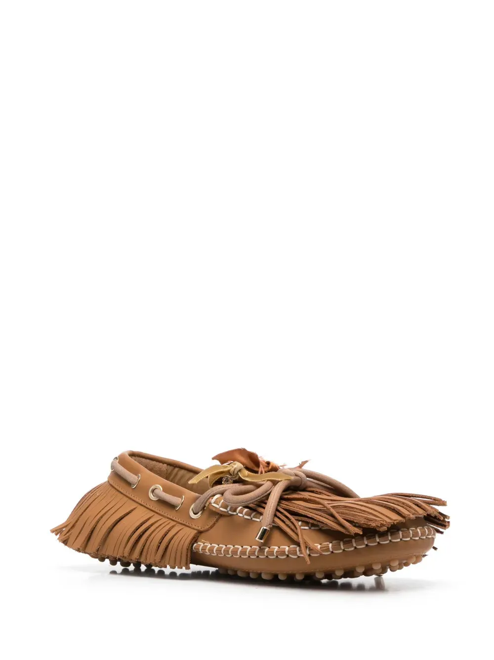 13 09 SR fringed leather loafers