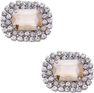 2 Pcs Fashion Removable Acrylic Rhinestone Crystal Wedding Boots Shoe Clips Jewelry