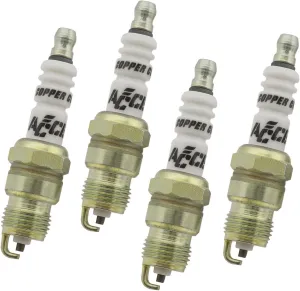 ACCEL 0574S-4 Shorty Copper Core Spark Plug, (Pack of 4)