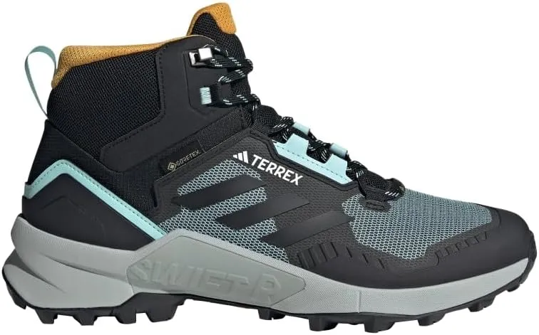 adidas Mens Terrex Swift R3 Gore-Tex Hiking Hiking Sneakers Shoes - Blue