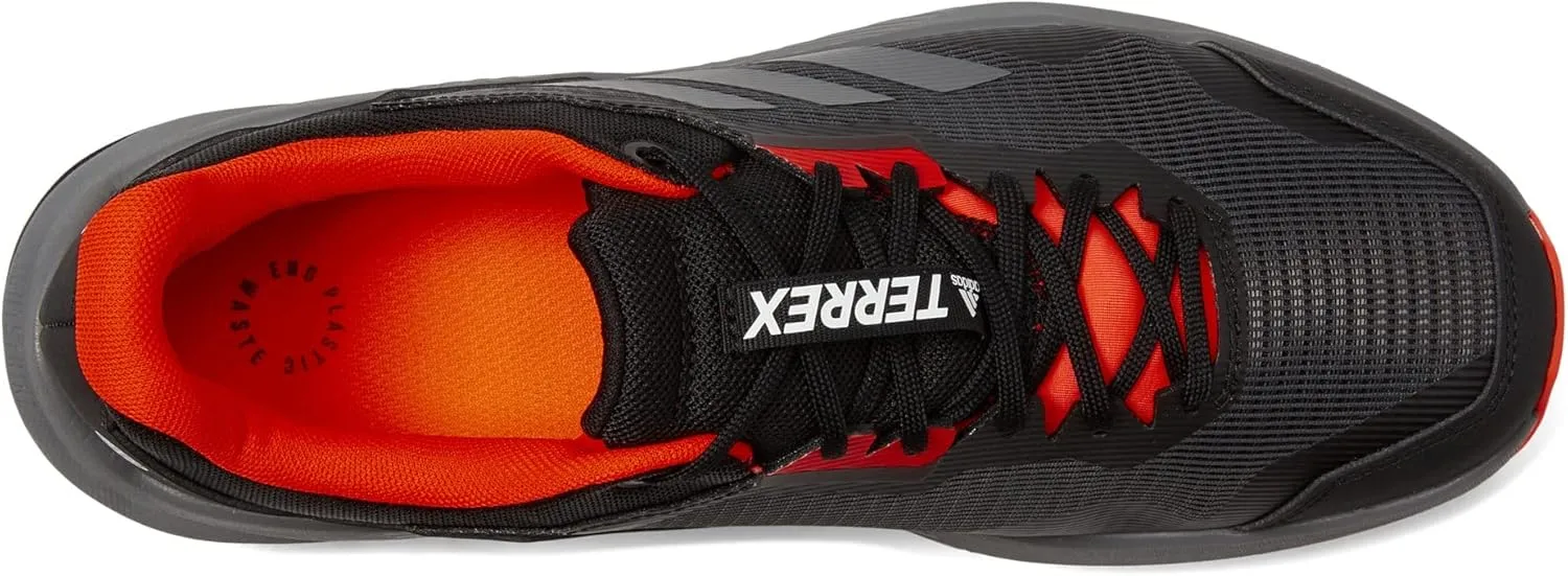 adidas Mens Terrex Trailrider Trail Running Sneakers Shoes - Black