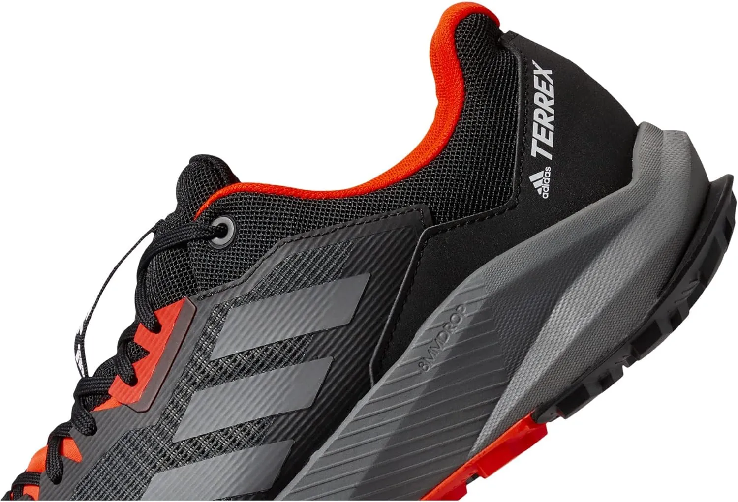 adidas Mens Terrex Trailrider Trail Running Sneakers Shoes - Black