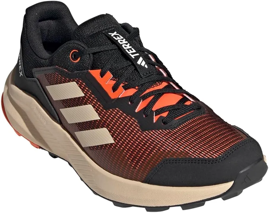 adidas Mens Terrex Trailrider Trail Running Sneakers Shoes - Black