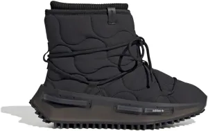 adidas Womens Nmd S1 Round Toe Lace Up Snow Casual Boots - Black - Size 5 M
