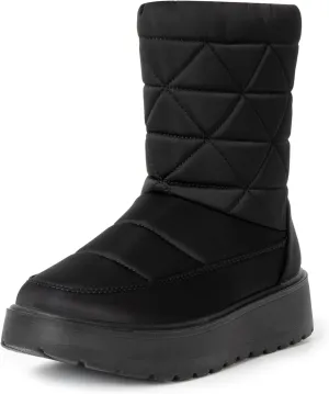 Alpine Swiss Zoey Womens Winter Boots Waterproof Snow Booties Faux Fur Lined Shoes