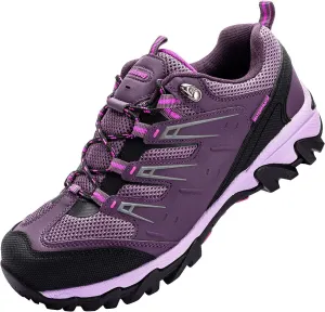 Ansbowey Hiking Shoes Men's Waterproof Low Top Lightweight Breathable Non-Slip Trekking Trail Outdoor Sport Sneakers for Unisex-Adults 6.5 US