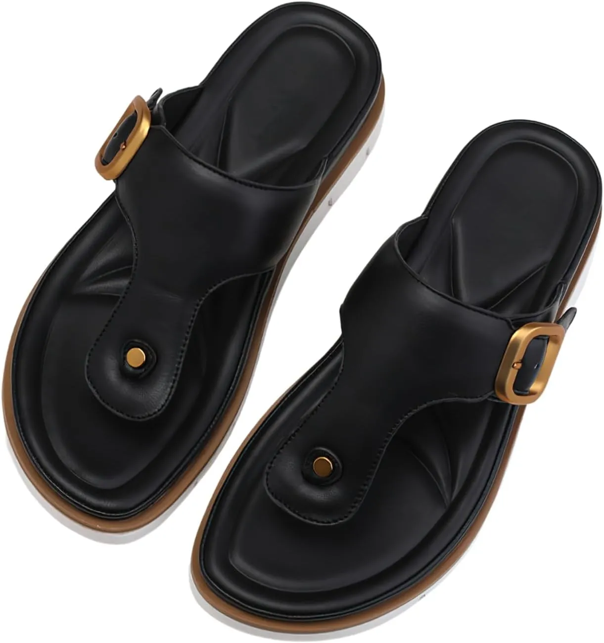 baobeijiadao Womens Slide Sandals Platform Summer Sandals for Women 2025 Slip On Beach Sandals Flip Flops Women Dressy Slides