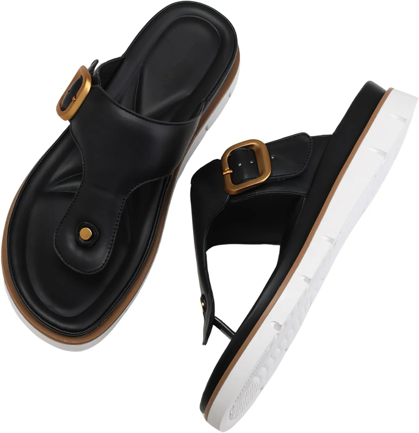 baobeijiadao Womens Slide Sandals Platform Summer Sandals for Women 2025 Slip On Beach Sandals Flip Flops Women Dressy Slides
