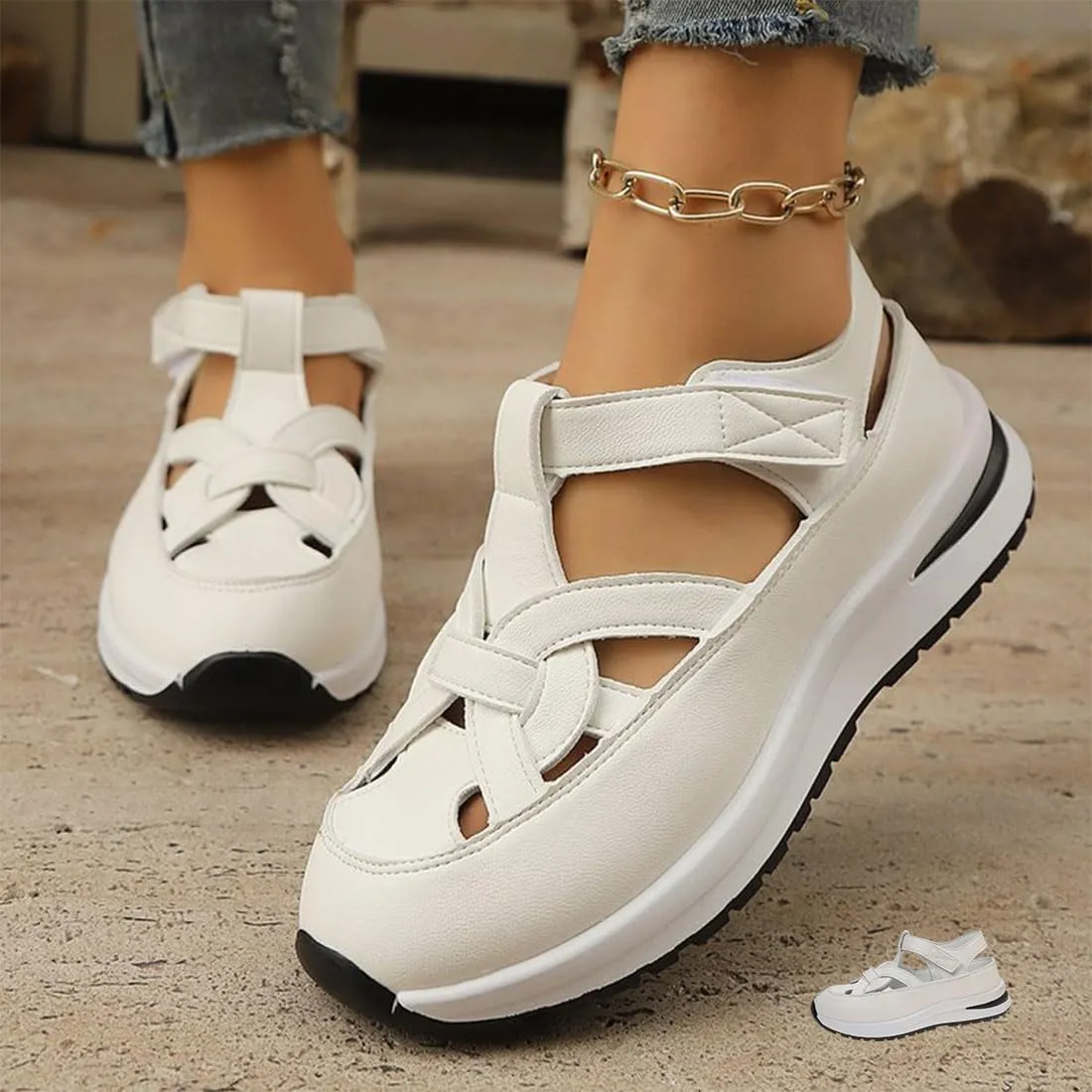 Bomre Shoes, 2025 New Bomre Aveta Orthopedic Sandals, Arch Support Sandals, Summer Platform Wedge, Beach Boho Vacation