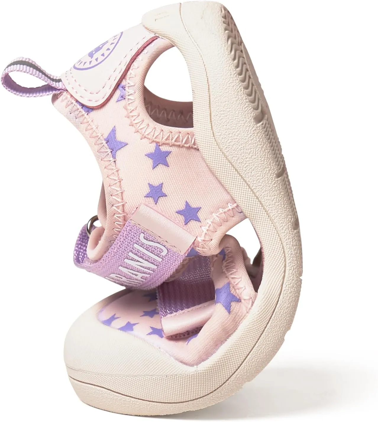 Boy and Girl Toddler Summer Sandals Lightweight Summer Sandals Closed-Toe Stars Shoes with Hook and Loop