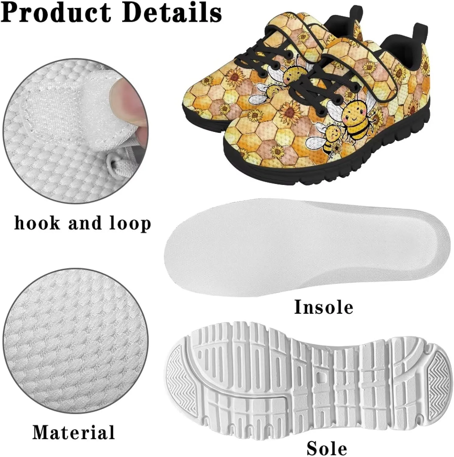 Boys Brathable Tennis Shoes Lightweight School Running Shoes for Daily Wear