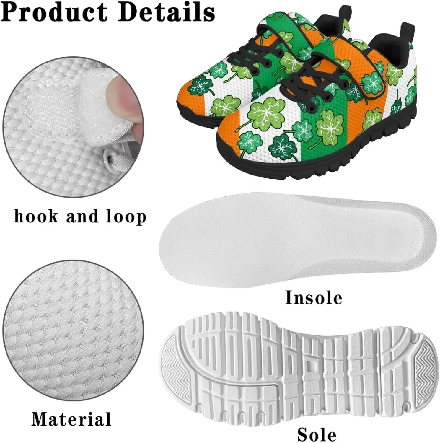Boys Brathable Tennis Shoes Lightweight School Running Shoes for Daily Wear