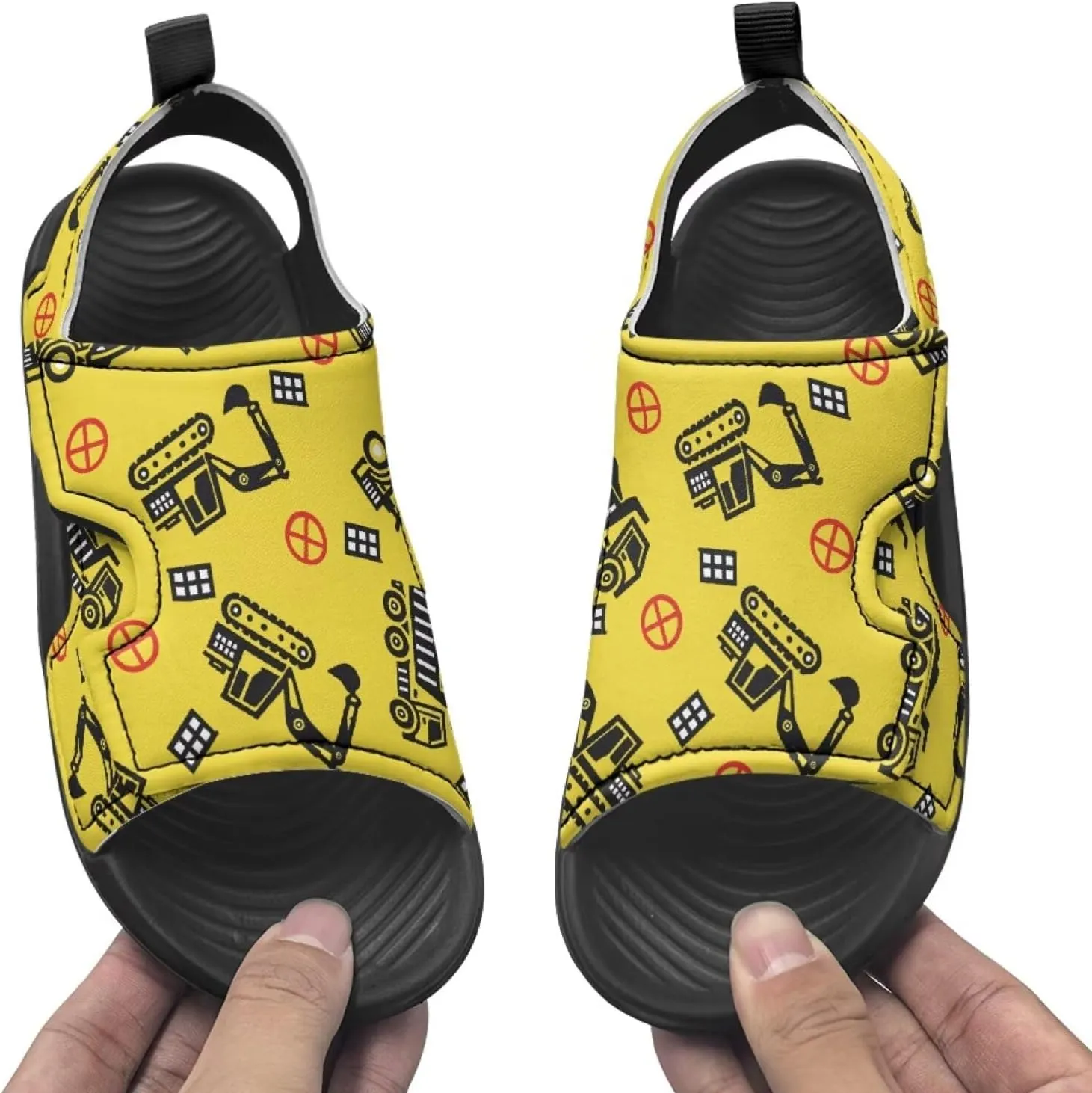 Boys Girls Sandals Open-Toe Summer Outdoor Unisex Child Sport Sandals Athletic Lightweight Water Hiking Shoes
