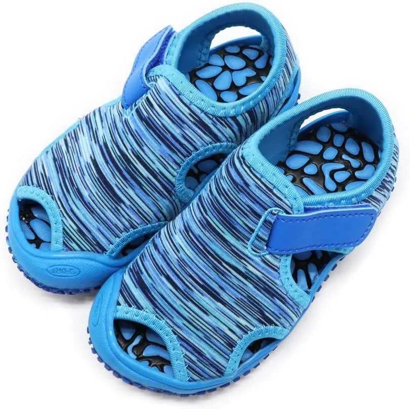 Boys Girls Sport Sandals,Kids Closed-Toe Water Sandals Toddler Summer Sandals