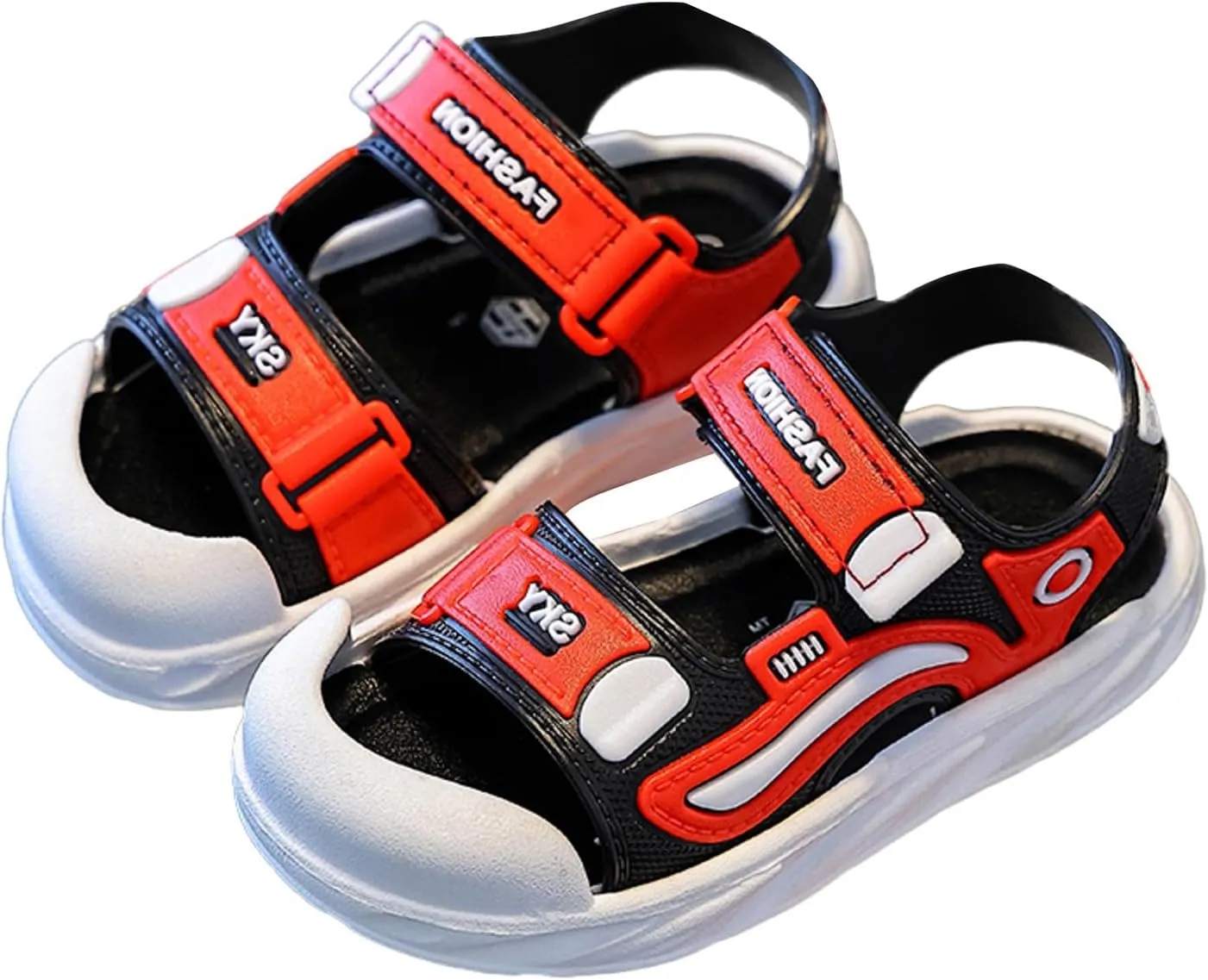 Boys Sandals for Middle and Large Children Soft Bottom Non Slip Little Boy Beach Shoes Children's Girls Toddler Sandals