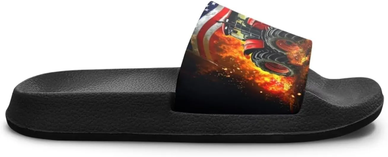 Boys Slides Cool Animal Cloud Slides for Kids Summer House Slippers Beach Sandals