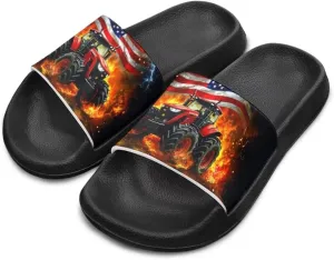 Boys Slides Cool Animal Cloud Slides for Kids Summer House Slippers Beach Sandals