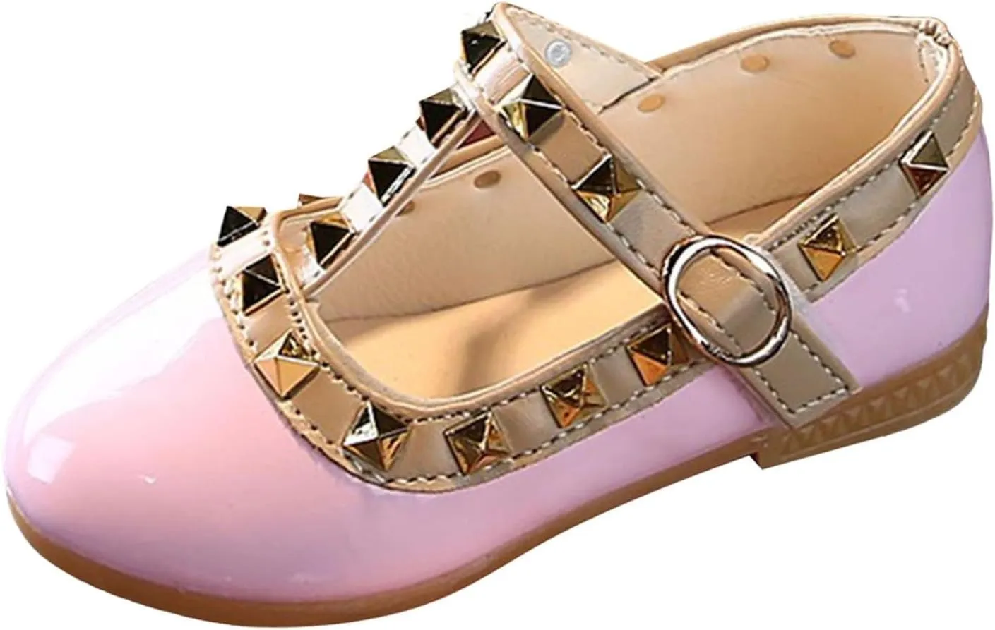 Breathable Shoes For Girl Dress Glitter Sequins Crystal High Heels Closed Toe Party Wedding Flower Shoes Children's Adjustable Back Strap Water Sandal