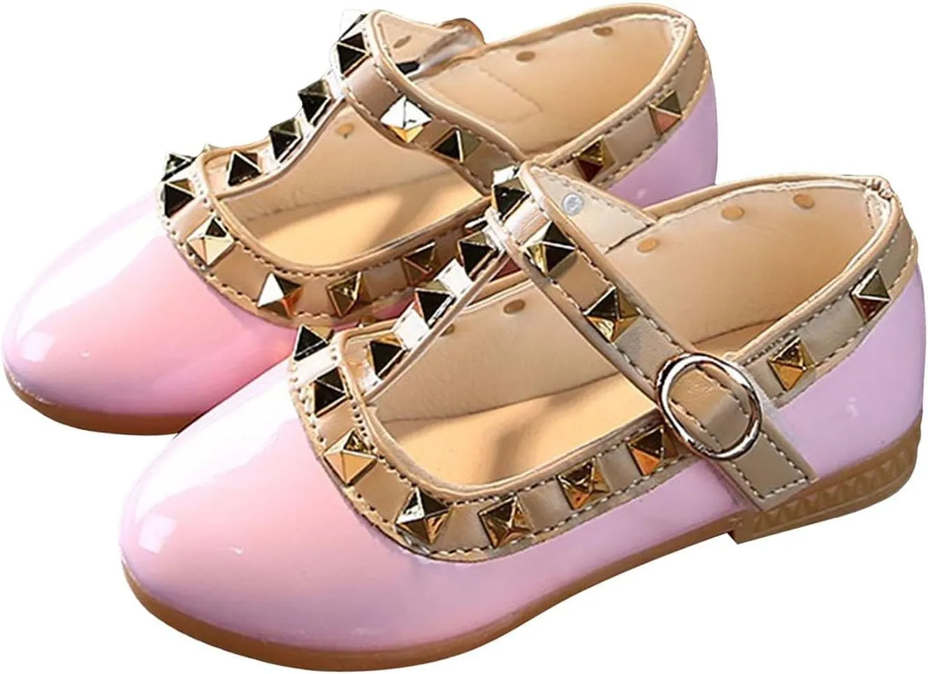 Breathable Shoes For Girl Dress Glitter Sequins Crystal High Heels Closed Toe Party Wedding Flower Shoes Children's Adjustable Back Strap Water Sandal