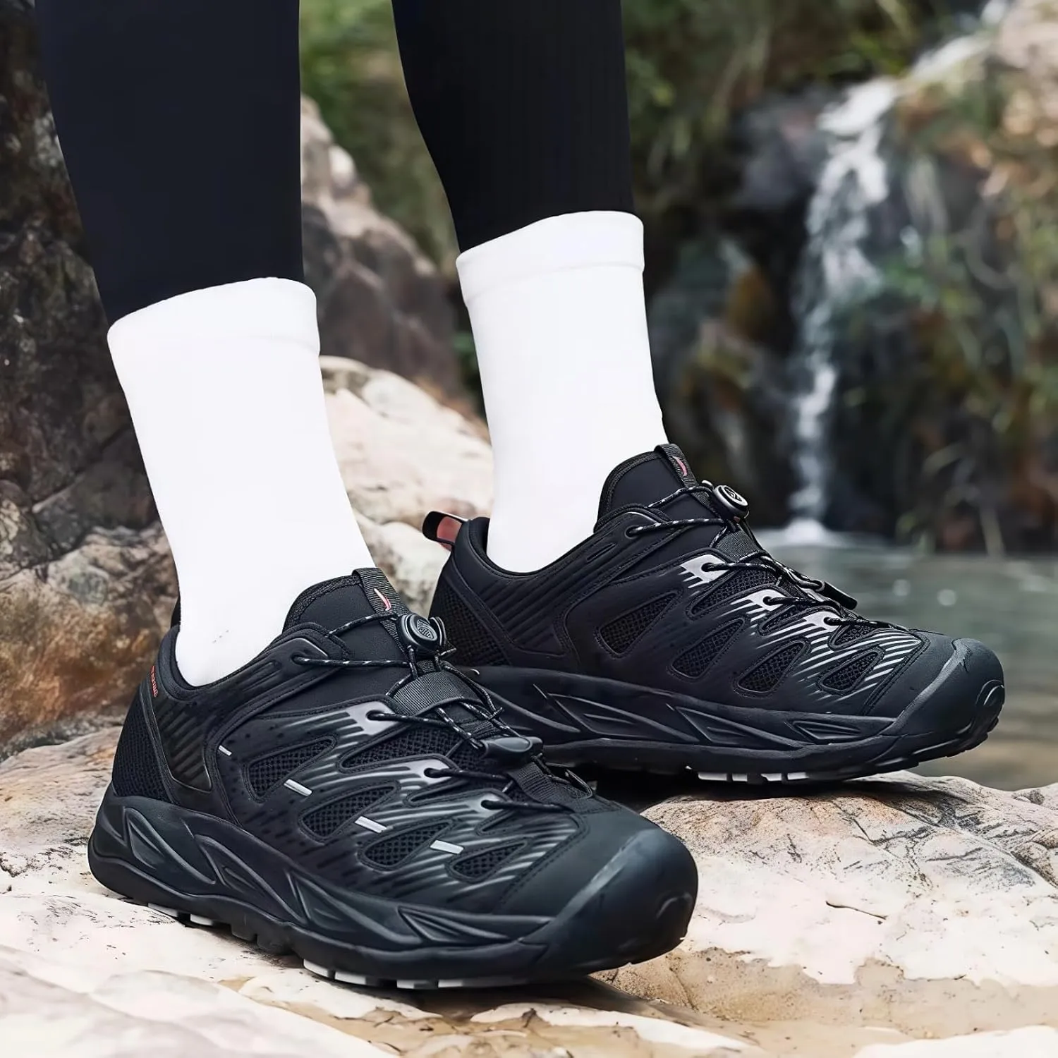 CC-Los Hiking Shoes for Women Lightweight Breathable Outdoor Sneakers Size 5.5-10.5