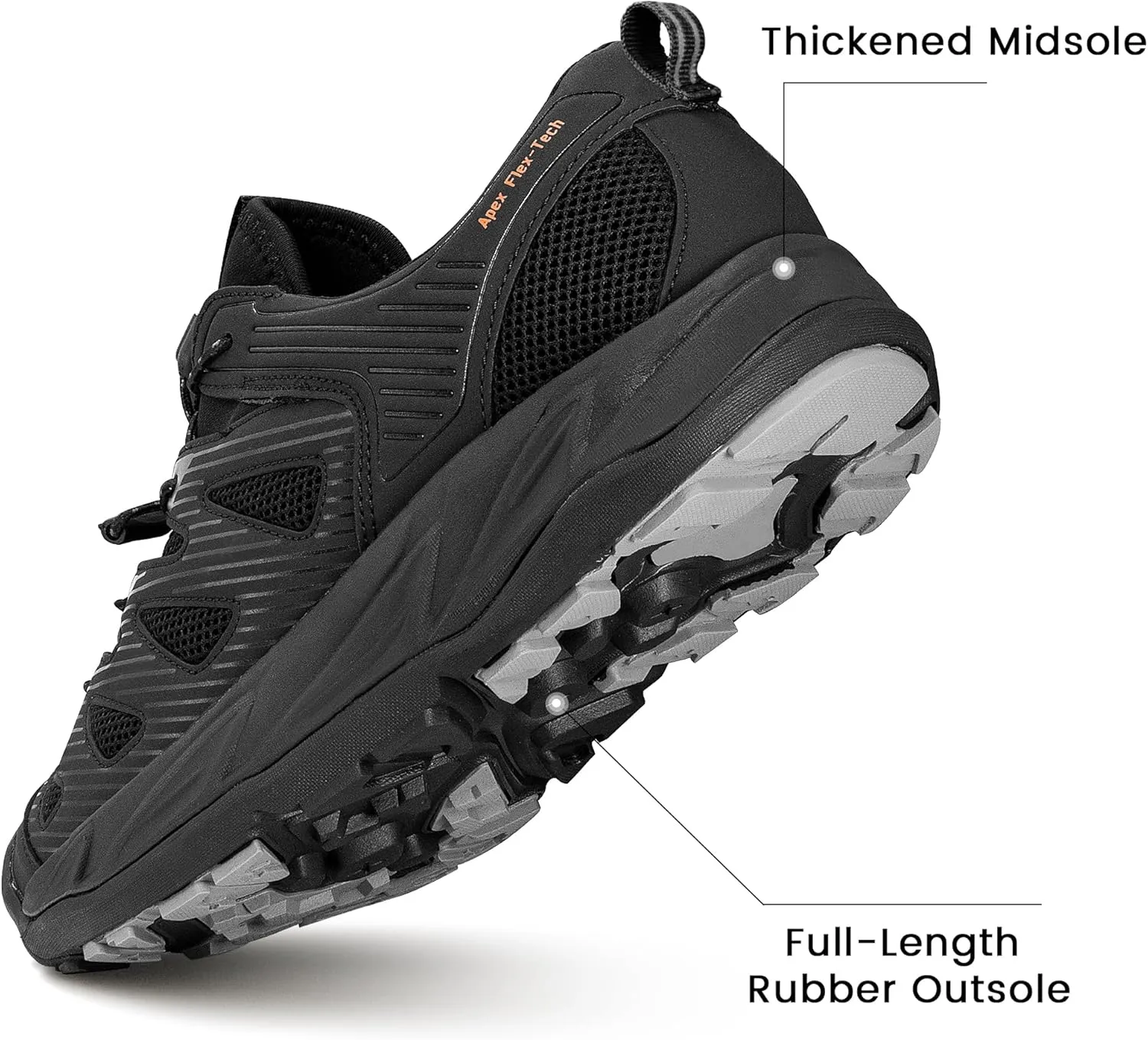 CC-Los Hiking Shoes for Women Lightweight Breathable Outdoor Sneakers Size 5.5-10.5