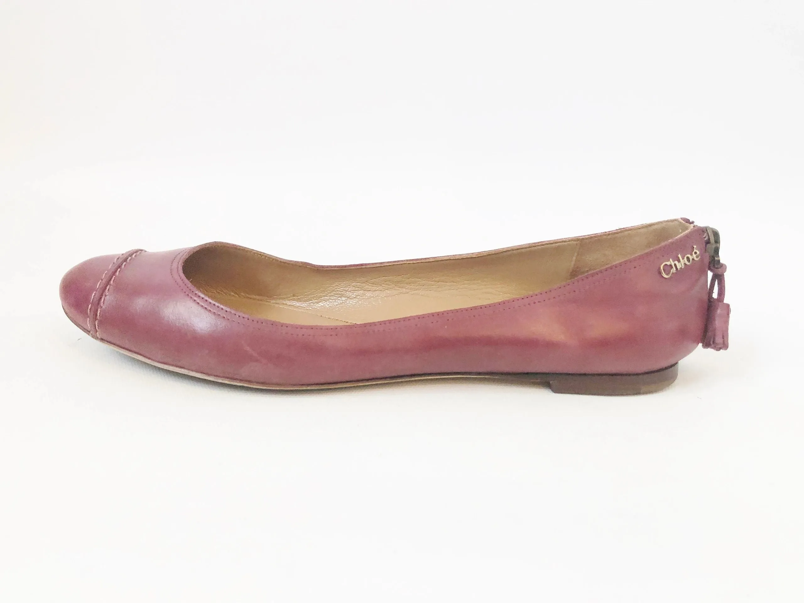 Chloe Ballet Flats Size 39.5 It (9.5 Us)