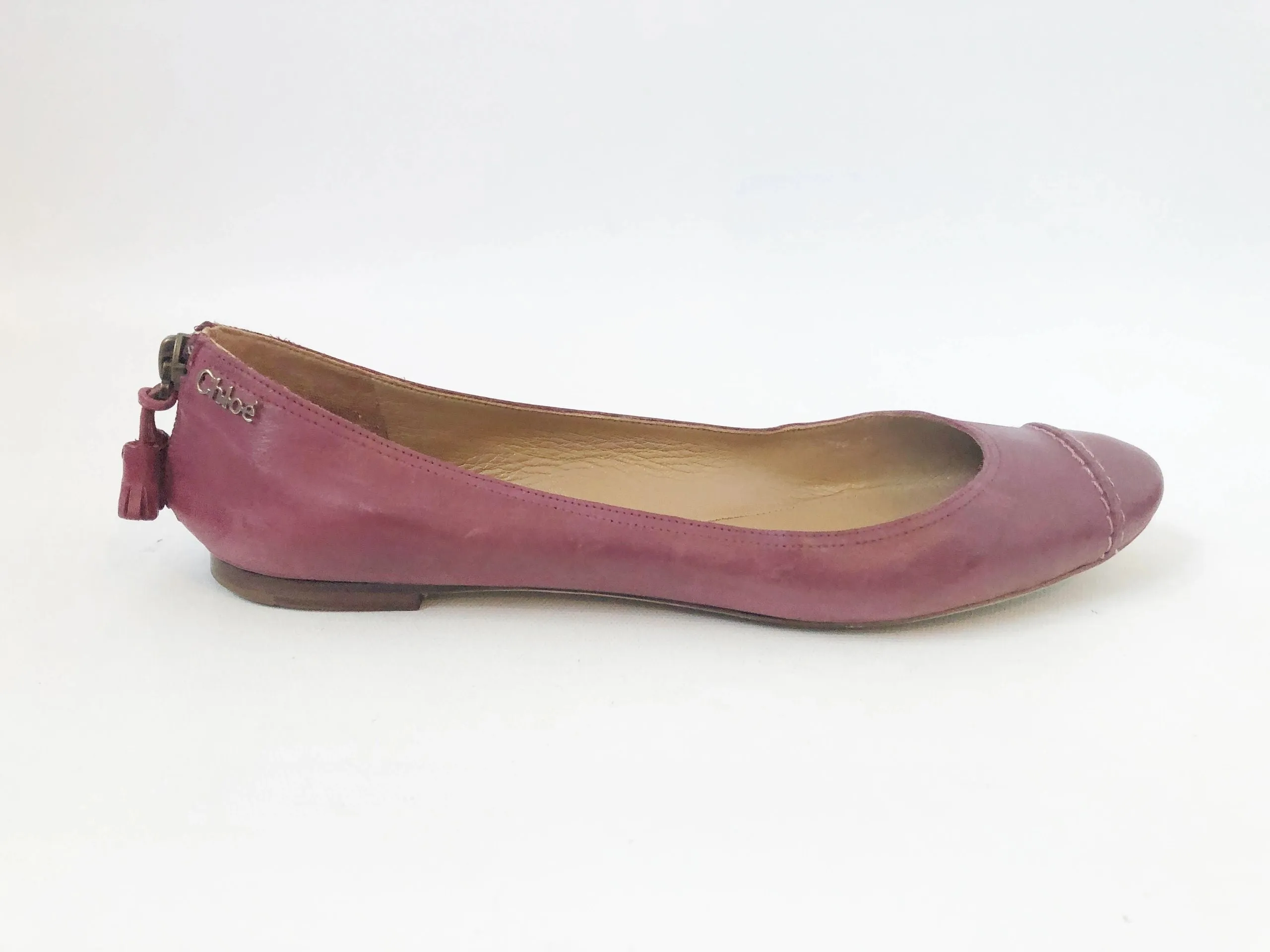 Chloe Ballet Flats Size 39.5 It (9.5 Us)