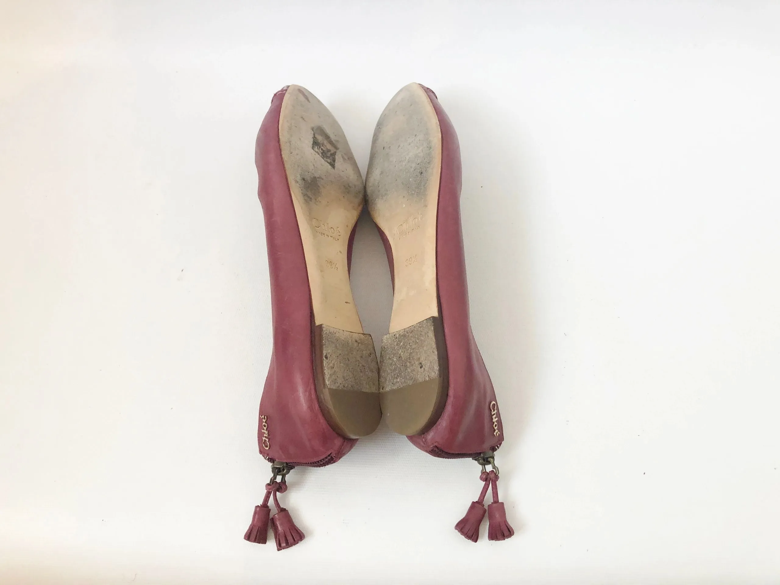 Chloe Ballet Flats Size 39.5 It (9.5 Us)