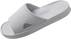 Cloud Slippers for Women Non Slip Quick Drying Shower Slides Versatile Slides Sandals Women's Flat Slippers