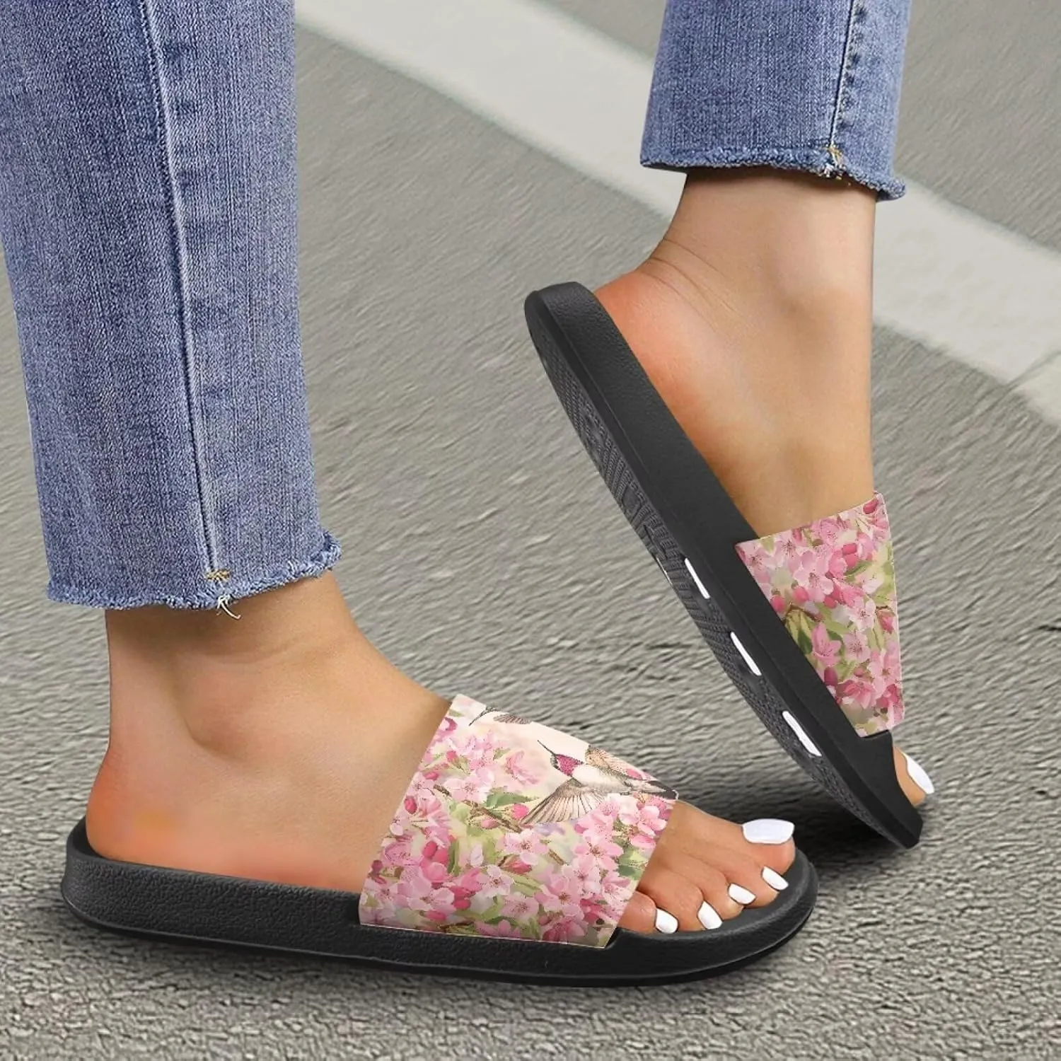 Coloranimal Slippers for Women Sandals Women Comfortable Slide Sandals with Non Slip Sole Fashion Lightweight Shower Shoes House Slippers
