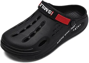 Comfortable Men's Slip-on Clogs with Soft Sole for Walking, Outdoor Activities, and Beach Sandals