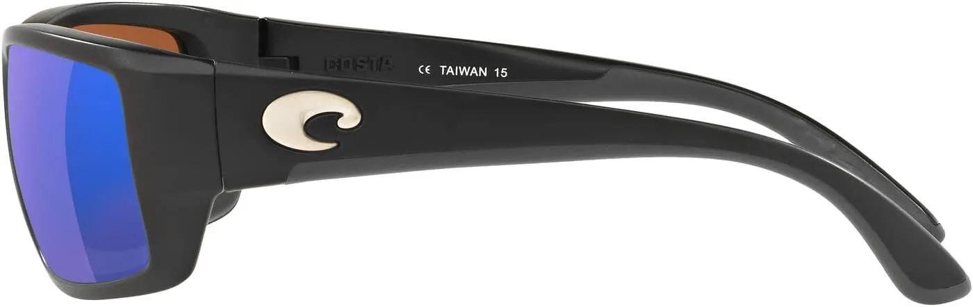 Costa Del Mar Men's Fantail Polarized Rectangular Sunglasses