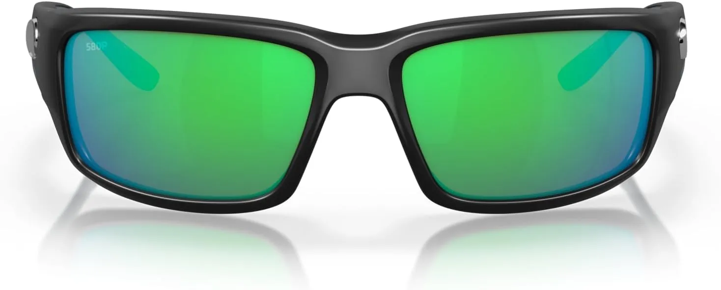 Costa Del Mar Men's Fantail Polarized Rectangular Sunglasses