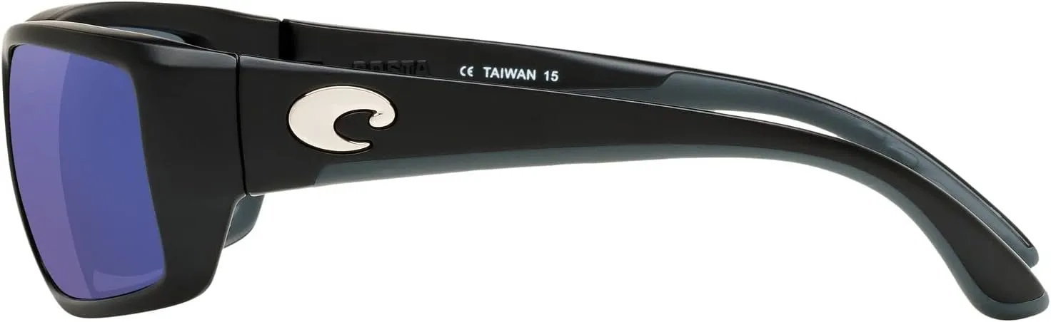 Costa Del Mar Men's Fantail Polarized Rectangular Sunglasses