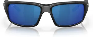 Costa Del Mar Men's Fantail Polarized Rectangular Sunglasses