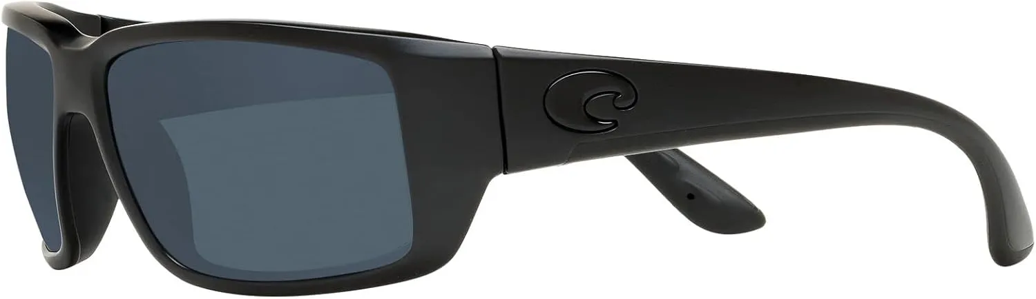 Costa Del Mar Men's Fantail Polarized Rectangular Sunglasses