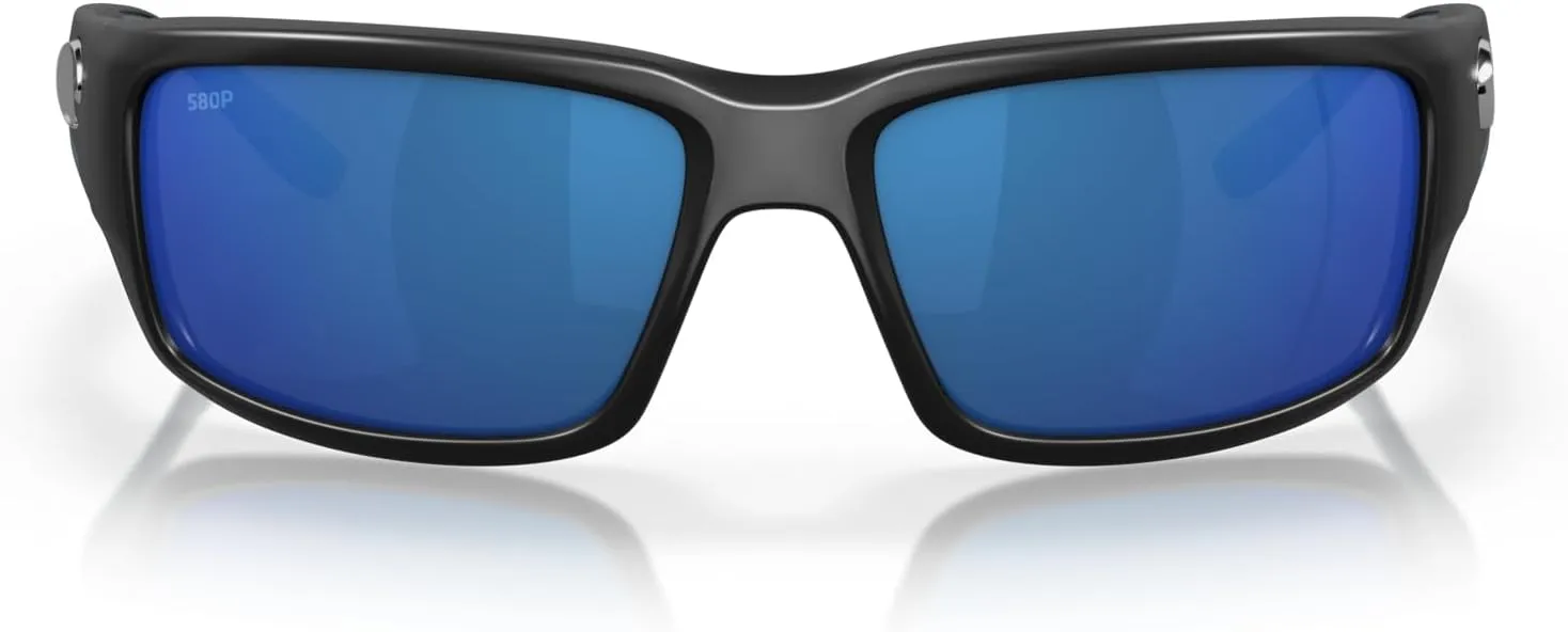 Costa Del Mar Men's Fantail Polarized Rectangular Sunglasses