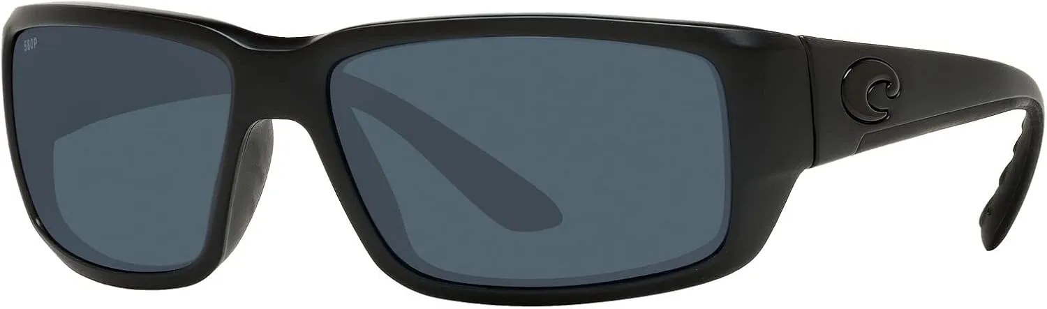 Costa Del Mar Men's Fantail Polarized Rectangular Sunglasses