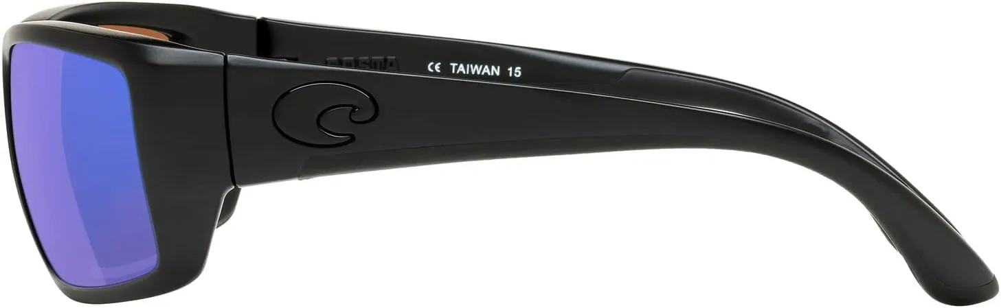 Costa Del Mar Men's Fantail Polarized Rectangular Sunglasses