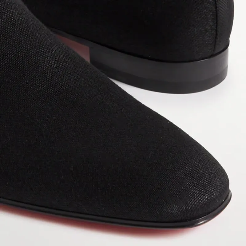 Dandelion Grosgrain-Trimmed Wool Loafers