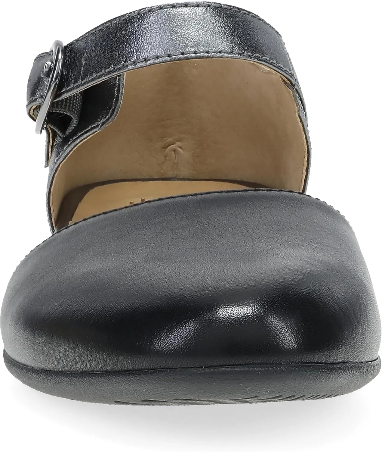 Dansko Liv D'Orsay Mary Jane Flats for Women - Arch Support, Soft Leather, Adjustable Buckle, All-Day Comfort, Quality Construction