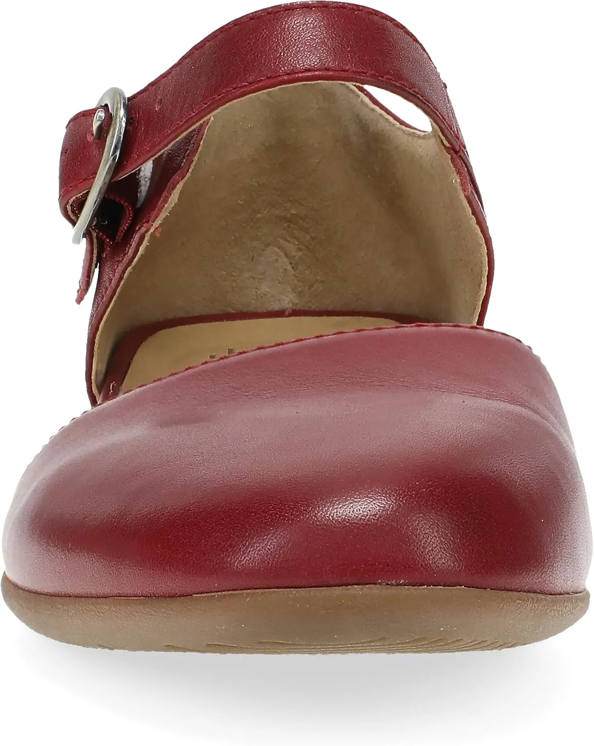 Dansko Liv D'Orsay Mary Jane Flats for Women - Arch Support, Soft Leather, Adjustable Buckle, All-Day Comfort, Quality Construction
