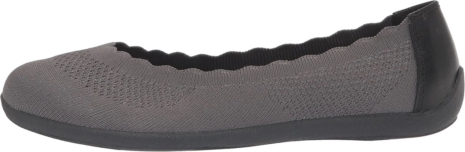 Dearfoams Women's Lightweight Washable Comfort Misty Ballet Flats