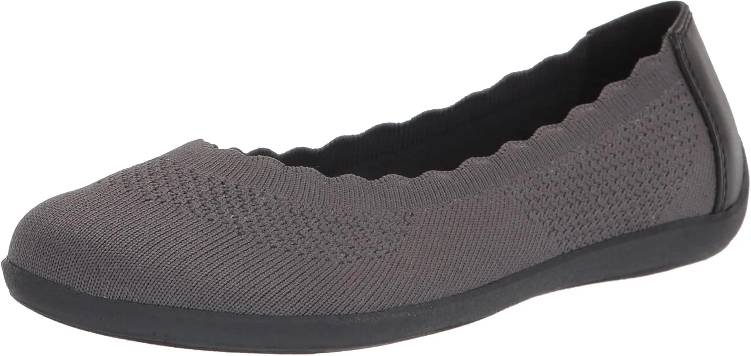 Dearfoams Women's Lightweight Washable Comfort Misty Ballet Flats