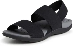 Dearfoams Women's Original Comfort Sloane Backstrap Casual Open Toe Sandal