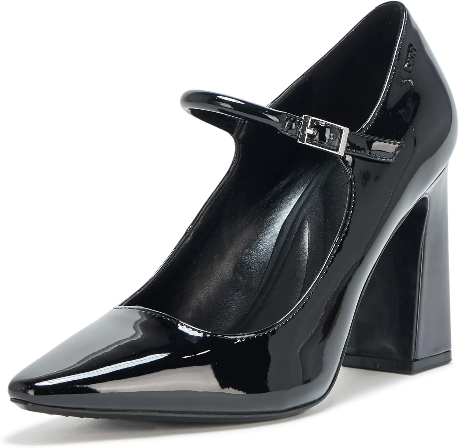 DKNY Women's Spruce Evening Closed Toe Mary Jane Block Heel Heeled Sandal