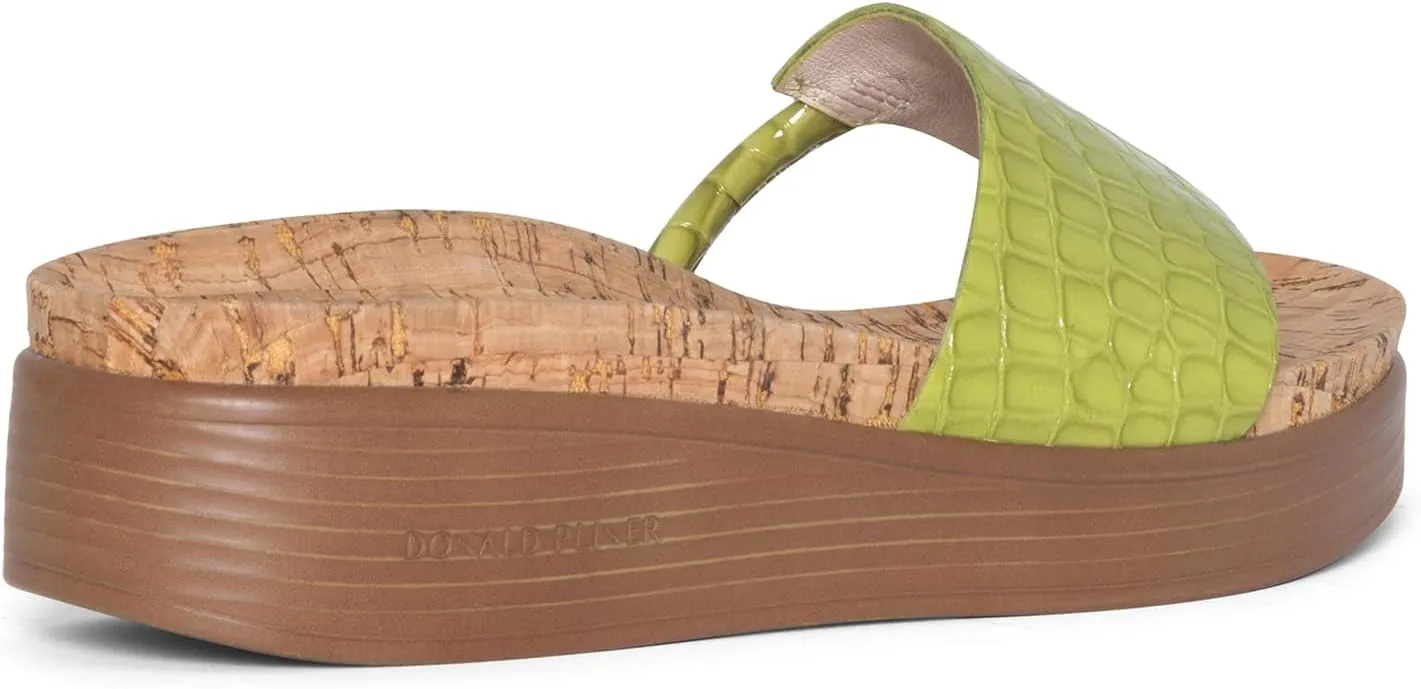 Donald Pliner Women's Fifi Slide Sandals, Women's Summer Sandals, Women’s Shoes, Comfortable Open-Toe Casual Flats