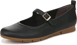 Dr. Scholl's Womens Timeless Jane Mary Jane Flat Black Gum 9 W