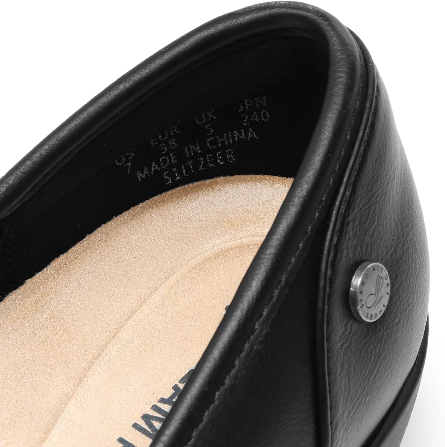 DREAM PAIRS Women's Ballet Flats Business Office Work Dress Shoes Comfortable Dressy Flats for Women