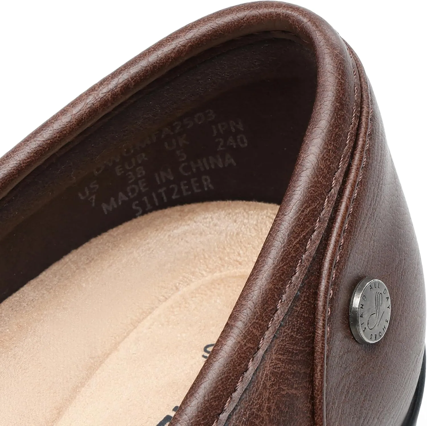 DREAM PAIRS Women's Ballet Flats Business Office Work Dress Shoes Comfortable Dressy Flats for Women